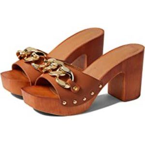 Madden girl chunky heeled sandals 6 size new